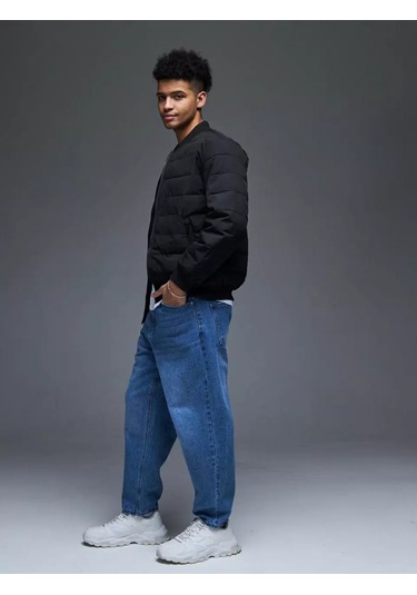 Poduct-jacket Oversize Bomber Demisezon Yeni Model 219220438 Siyah