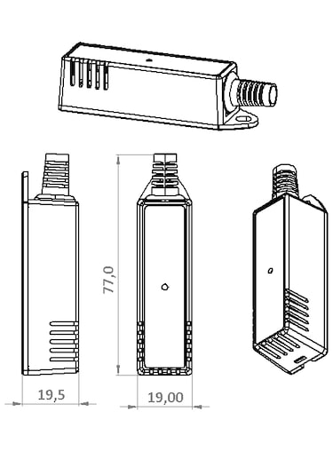 Antronik Aws-18315 Su Baskını Dedektör Probu