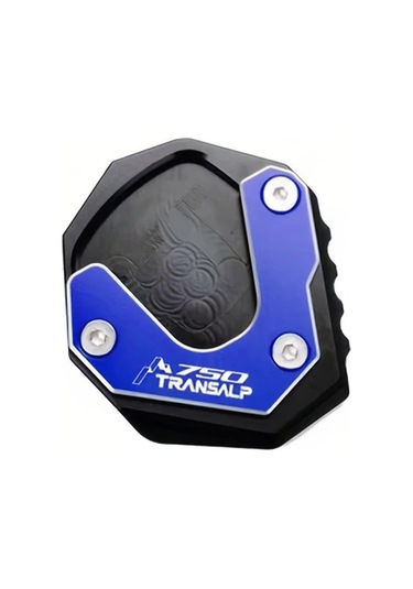 Xuweiwei Blue Honda Transalp 750 2023 Xl750 Motorcycle Kickstand Foot Side Stand Enlarger Pad