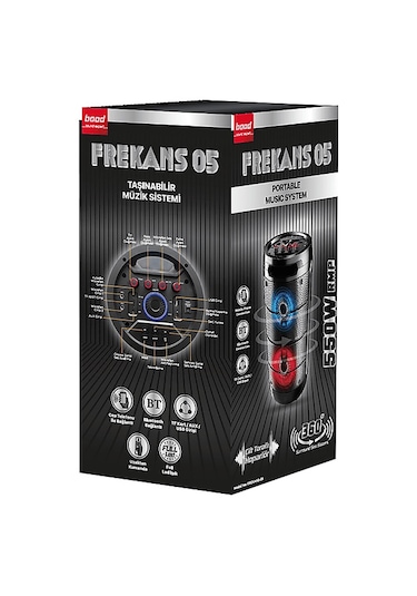 Bood Frekans 05 Bluetooth Hifi Hoparlör