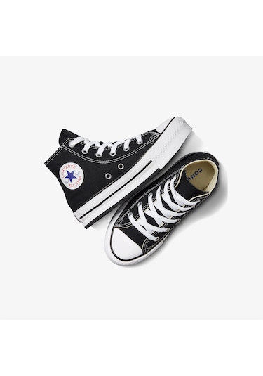 Converse Chuck Taylor All Star Eva Lift Çocuk Siyah Sneaker Düz 372859c Siyah