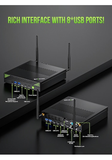 Gmktec K10 i9-13900HK 32 GB 1 TB SSD W11P Mini Pc