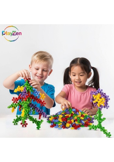 Master Molecules Eğitici Yaratıcı Molekül Stem Eğitimi Uyumlu 5 Renk 120 Parça Eğitici Oyuncak