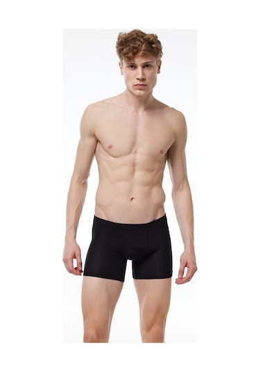 Malabadi Erkek Siyah 3 Lü Paket Micro Modal Boxer 909