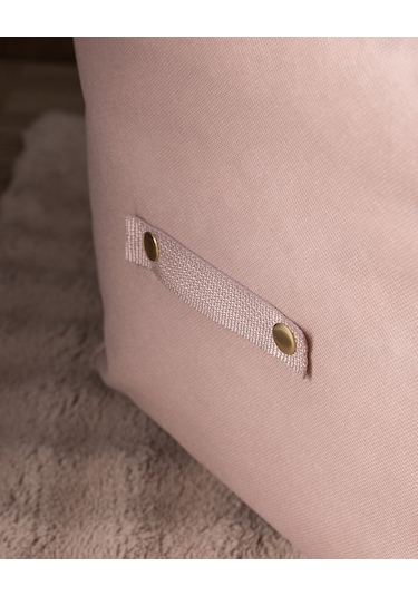 Madame Coco Çiçek Desen Baskılı 2'li Hurç - Pudra 8684427147702 Pudra