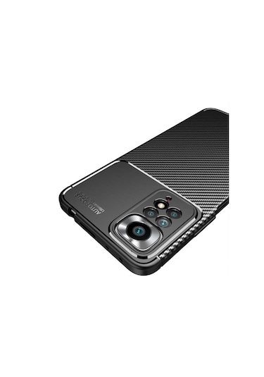 Xiaomi Redmi Note 11 Pro 5G Kılıf Karbon Silikon Case Kapak