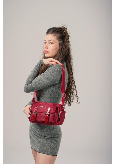 Ççs Kadın 17886 Omuz Çantası Bordo