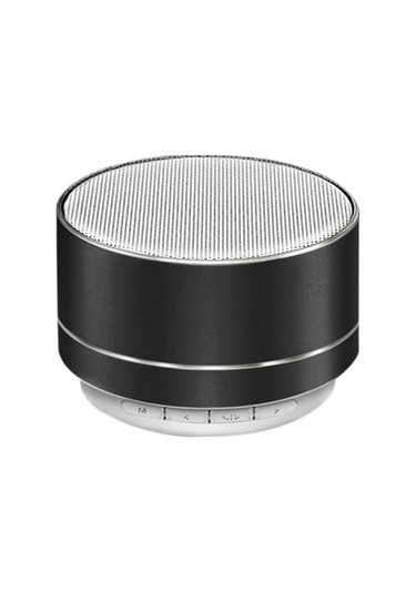 Suofeng Siyah Mini Bluetooth Hoparlör, Hifi Subwoofer, Tf Kart Desteği, 10m Kablosuz Bağlantı, Ev/araç İçin Taşınabilir Şarjlı Ses Cihazı