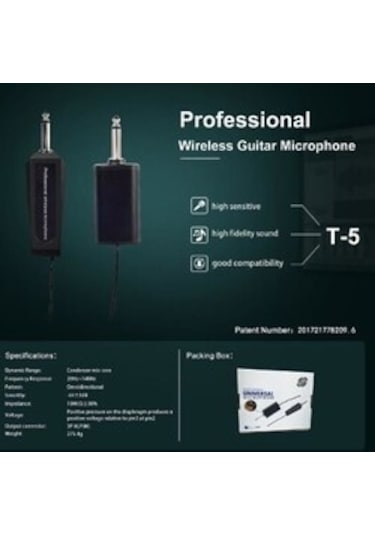 Gold Audio Gx-975 Uhf Enstrüman Mikrofonu
