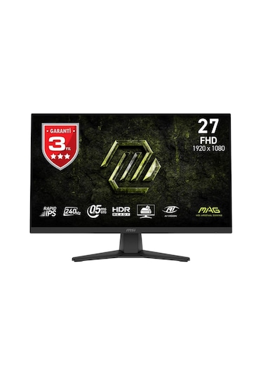 Msı Mag 272f X24 27 240hz 0.5ms Adaptive Sync Full Hd Flat Cece5msı0293