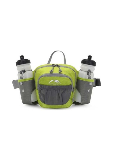 Flybuy Yürüyüşü Yürüyüşü Yeşil Tutacağı Su Su Şişesi Olan Köpek Geçirmez Dağ Çantası Çantası Bel Bel Xh Yeşil