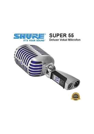 Shure Super 55 Deluxe Vokal Mikrofon