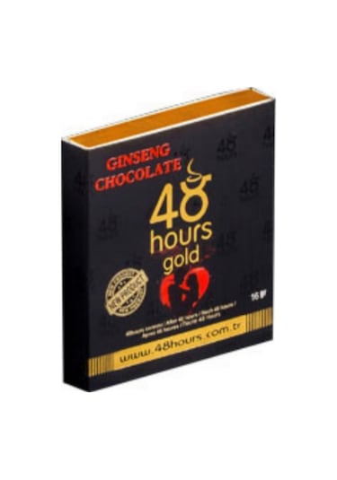 48 Hours Gold Ginseng Çikolata 3'lü + 2'li Bonbon Şeker