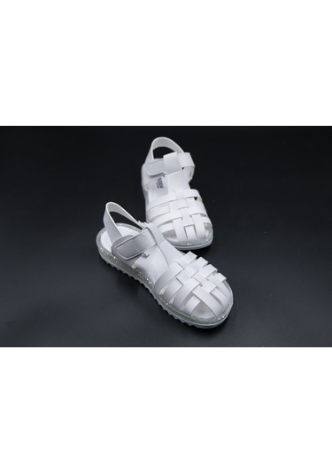 Ayakkabımood Arz Beyaz Kız Çocuk Sandalet Ayakkabı Beyaz