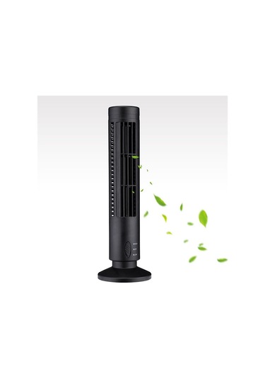 Soulader Bladesiz Usb Kule Fanı, Taşınabilir Sessiz Soğutucu, Yüksek Ayarlanabilir Hız, Modern Tasarım, Ev Ve Ofis Kullanımı İçin Uygun