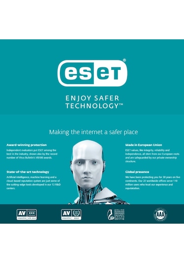 Eset Internet Security 2022 Lisans Anahtarı | 1 Yıl & 1-3-5 Cihaz (529349668)