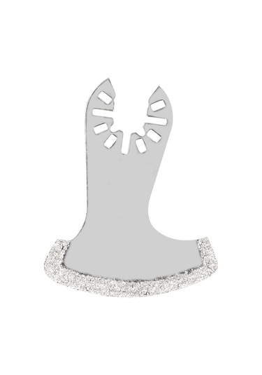 Dianziye 3 Adet Elmas Taşlı Yarıçaplı Zımpara Levhası - 74x59mm Ev Tamiri, Badana Ve Zemin İşleri İçin Universal Multifonksiyon Alet Uç Parçası