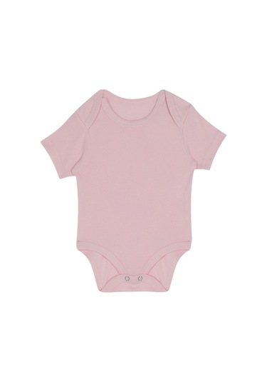 Bebek Kısa Kol Body Somon