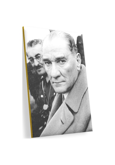 Cakasepetim Atatürk Yakın Plan Fotoğraf Ahşap Mdf Tablo