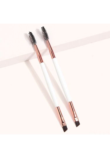 Gajeena Maange Çift Uçlu Kaş Ve Kirpik Fırçası - Pratik Makyaj Aracı 2'li Set