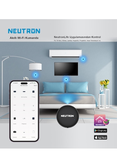 Neutron Ntl-ır-02s Akıllı Wi-fi Kumanda
