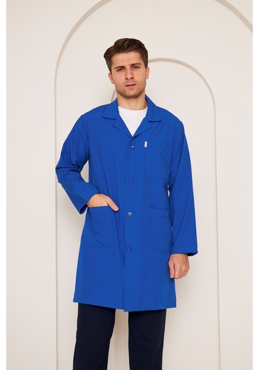 Alpaka Kumaş Hastane Bay Sax Mavi