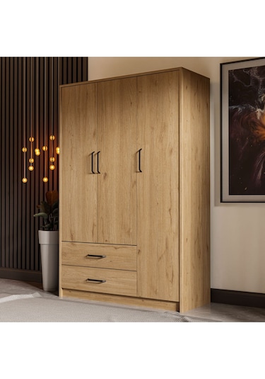 3506 GRANDE MODERN 3 KAPILI GARDROP SEPET