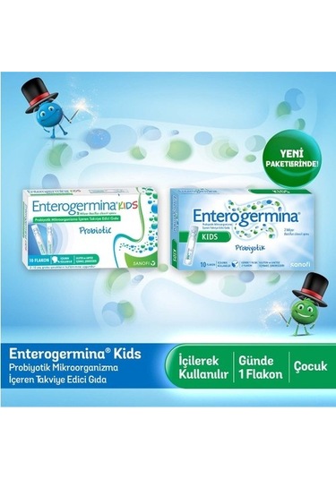Enterogermina 2-10 Yaş 5 Ml 10 Flakon