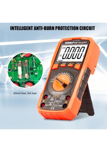 Wellhise Vc97+ Multimetre Ölçü Aleti Avometre True Rms