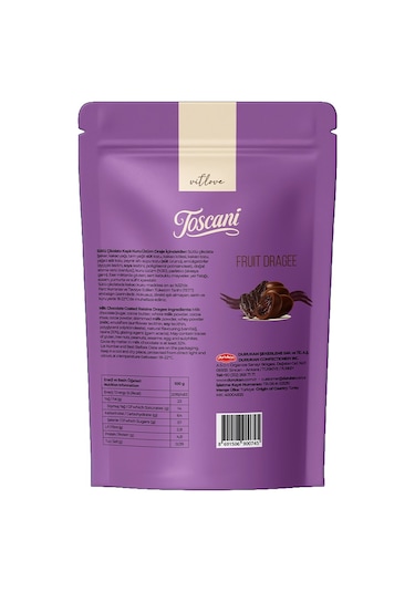 Toscanı Draje Üzüm Sütlü