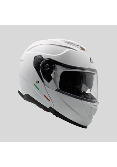 Arwic AR935 Mat Çene Açılır Ece-R 22.06 Motosiklet Kaskı Beyaz