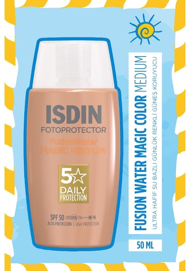 Isdin Fotoprotector Fusion Water Color Magic Spf50 Medium 50 ML