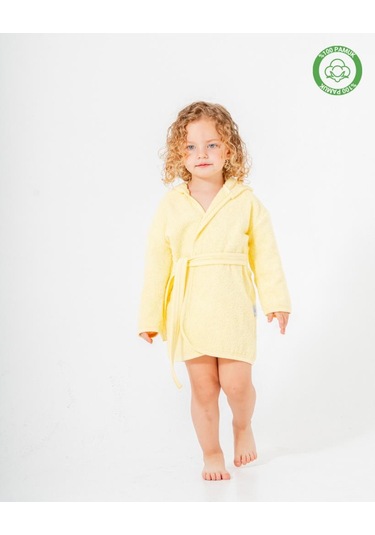Kedicik Bornoz Sarı