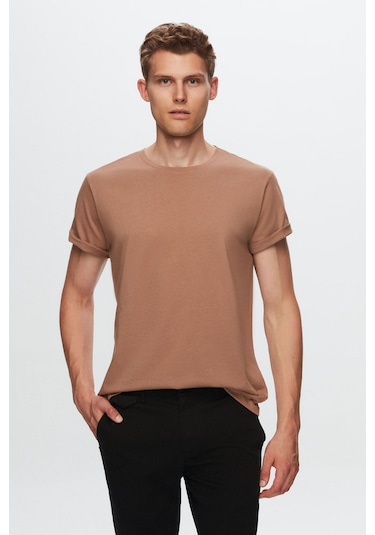 Ds Damat Slim Fit Vizon Bisiklet Yaka %100 Pamuklu Nefes Alabilen T-shirt 4hc141996753m Vizon Ds Damat Slim Fit Vizon Bisiklet Yaka %100 Pamuklu Nefes Alabilen T-shirt 4hc141996753m Vizon