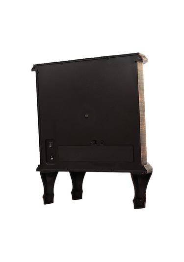 Retro Şömine Fener Noel Dekorasyonu Diğer Beyaz