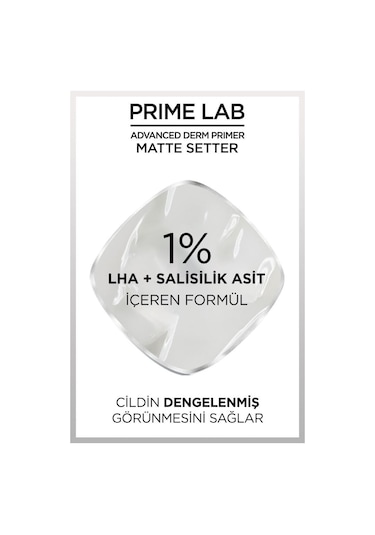 L'Oréal Paris Prime Lab Matte Setter Matlaştırıcı Makyaj Bazı