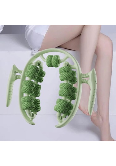 Suntek Kol Uyluk Vücut Geliştirme Ekipmanları Için Yeşil Masaj Rulosu Yeşil