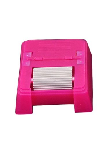 Dolıty Yağ Kenar Kutusu Leathercraft Kaba-tahıl-silindiri Pembe