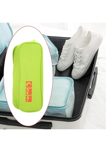 Suntek Fermuarlı Hafif Ayakkabı Kılıfı Yeşil Oxford Kumaş Diğer