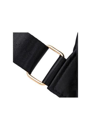 Geeksen Siyah Suya Dayanıklı Oxford Kumaş Çift Omuz Çantası - Büyük Kapasiteli, Id/ Telefon Cepi, Ipad Ve A4 Uyumlu Siyah