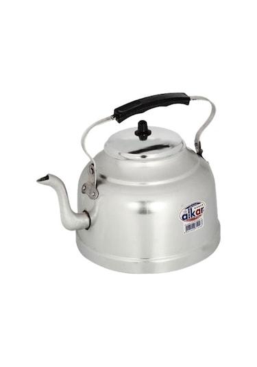 Alkar Alüminyum Kahveci Çaydanlık No 24 Alüminyum Gri