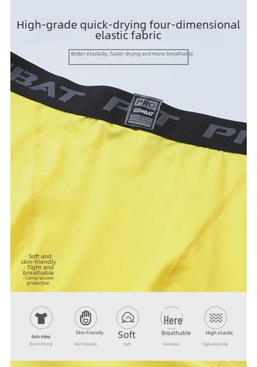 Hızlı Kuruyan Yüksek Elastik Kısa Spor Taytı, 9 Renkte Mevcuttur, Fitness, Açık Hava Antrenmanı Ve Basketbol İçin İdealdir, Ter Emici Tasarım. Sarı Hızlı Kuruyan Yüksek Elastik Kısa Spor Taytı, 9 Renkte Mevcuttur, Fitness, Açık Hava Antrenmanı Ve Basketbol İçin İdealdir, Ter Emici Tasarım. Sarı