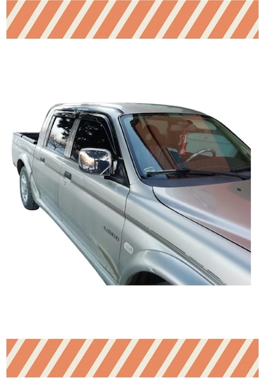 Mıtsubıshı L-200 1999-2007 Modellerine Özel 4'lü Mügen Tip Cam Rüzgarlığı