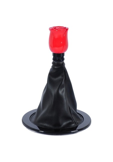 Tongxida Gül Çiçekli Otomatik/manuel Vites Araba Topuzu Kırmızı Kırmızı