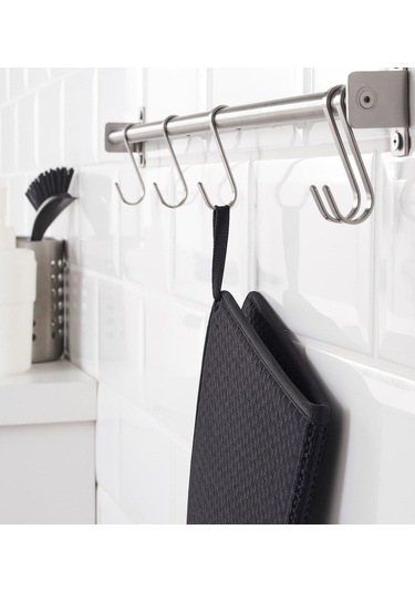 Mashotrend Bulaşık Kurutma Örtüsü Gri Tezgah Üstü Bulaşık Matı -