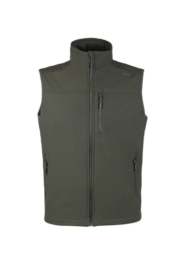 Evolite Krypton Softshell Yelek - Haki Siyah - Vizon