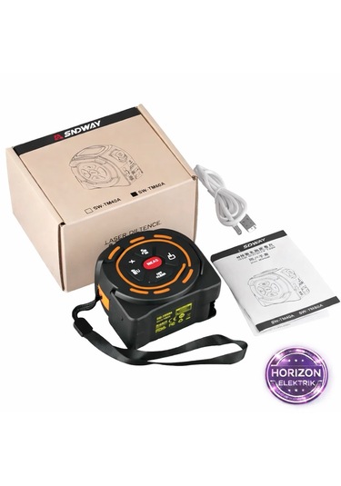 Sndway Sw-tm60a Lazer Mesafe Ölçerli Şerit Metre 5 Metre