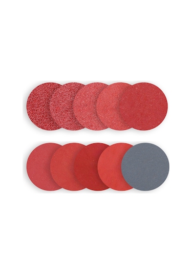 Lemestar 100 Adet 4" Zımpara Diski Seti - 80-3000 Kum Tane Boyutu İle Taşlama Ve Parlatma İçin