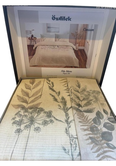 Özdilek Conium Tek Kişilik Pike Takımı Çok Renkli