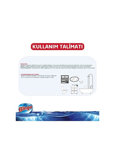 Oksijen Çamaşır Suyu 750 Ml Ekonomi Paketi 6'lı Okaliptus Diğer